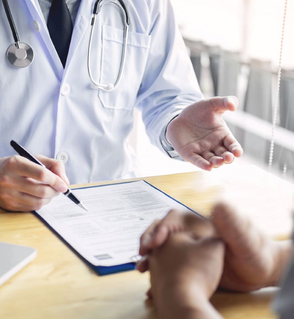 Imagen de resultados médicos